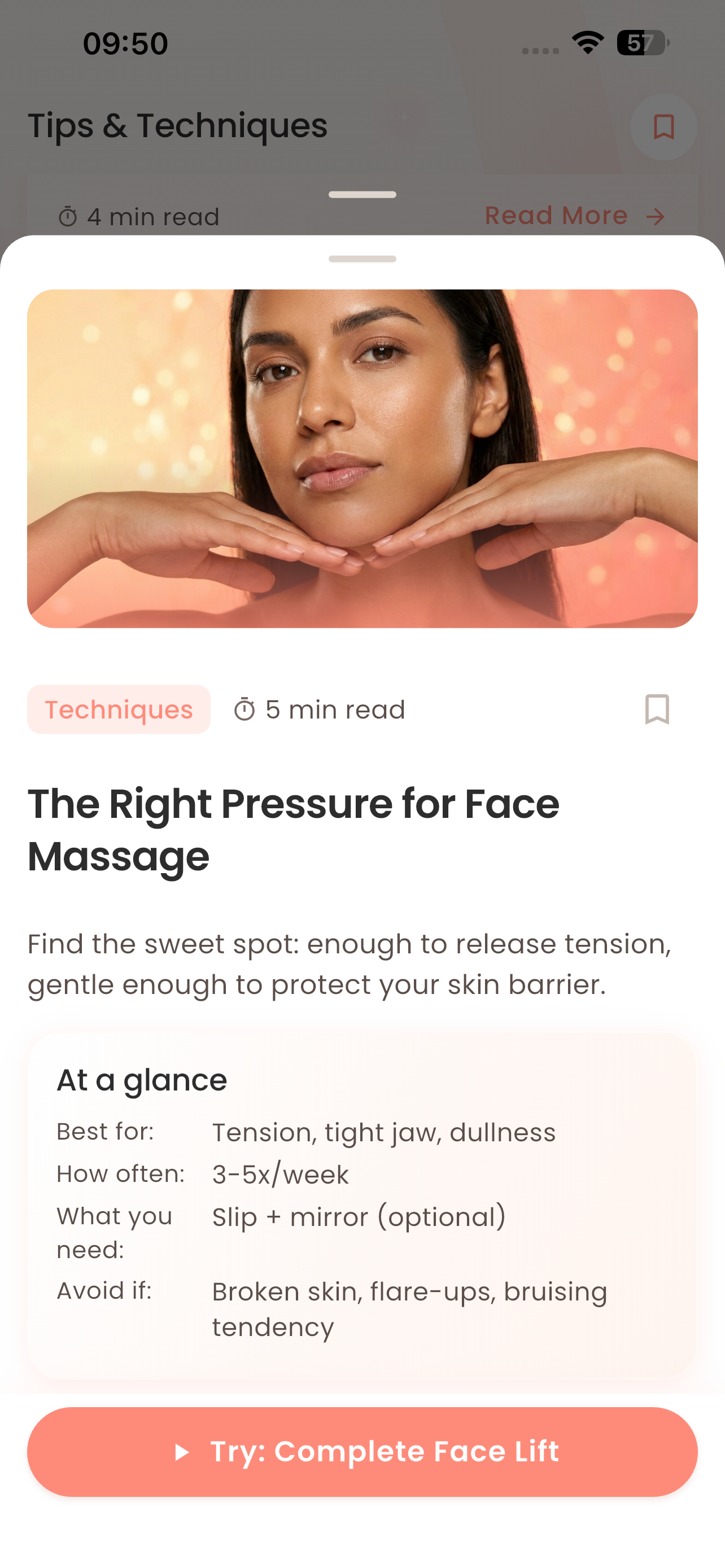 GlowPrime: Face Yoga screenshot 5