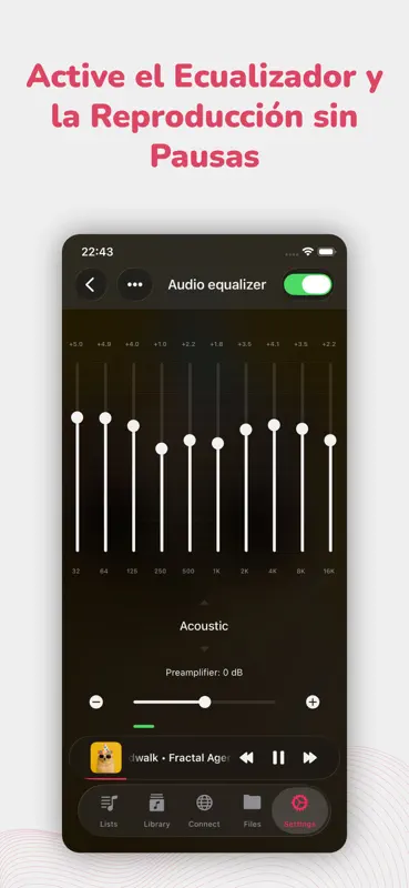 Evermusic Pro: reproductor mp3 screenshot 3 of 10