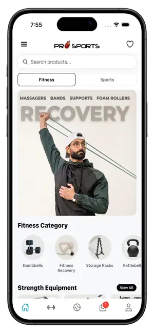 Pro Sports: Fitness & Gear screenshot 1