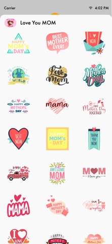 Love You Mom iPhone screenshot