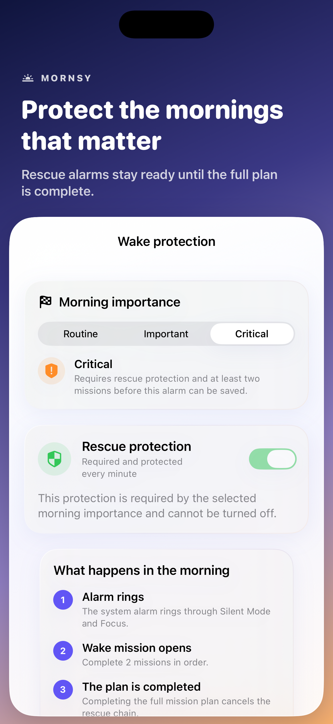 Mornsy: Mission Alarm Clock screenshot 4