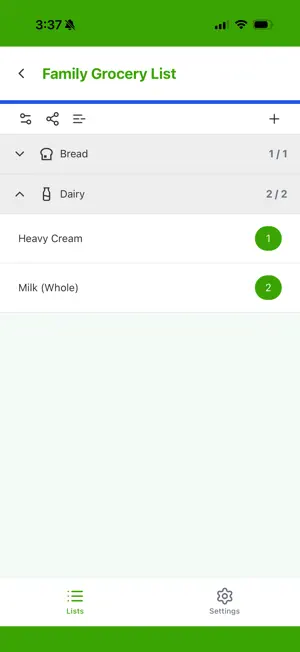 Do Grocery List screenshot 1