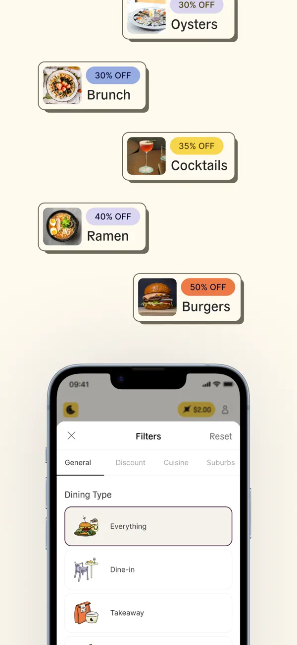 Screenshot #2 pour EatClub - Restaurant Deals