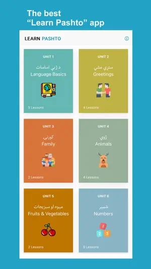 Learn Pashto Language screenshot 1