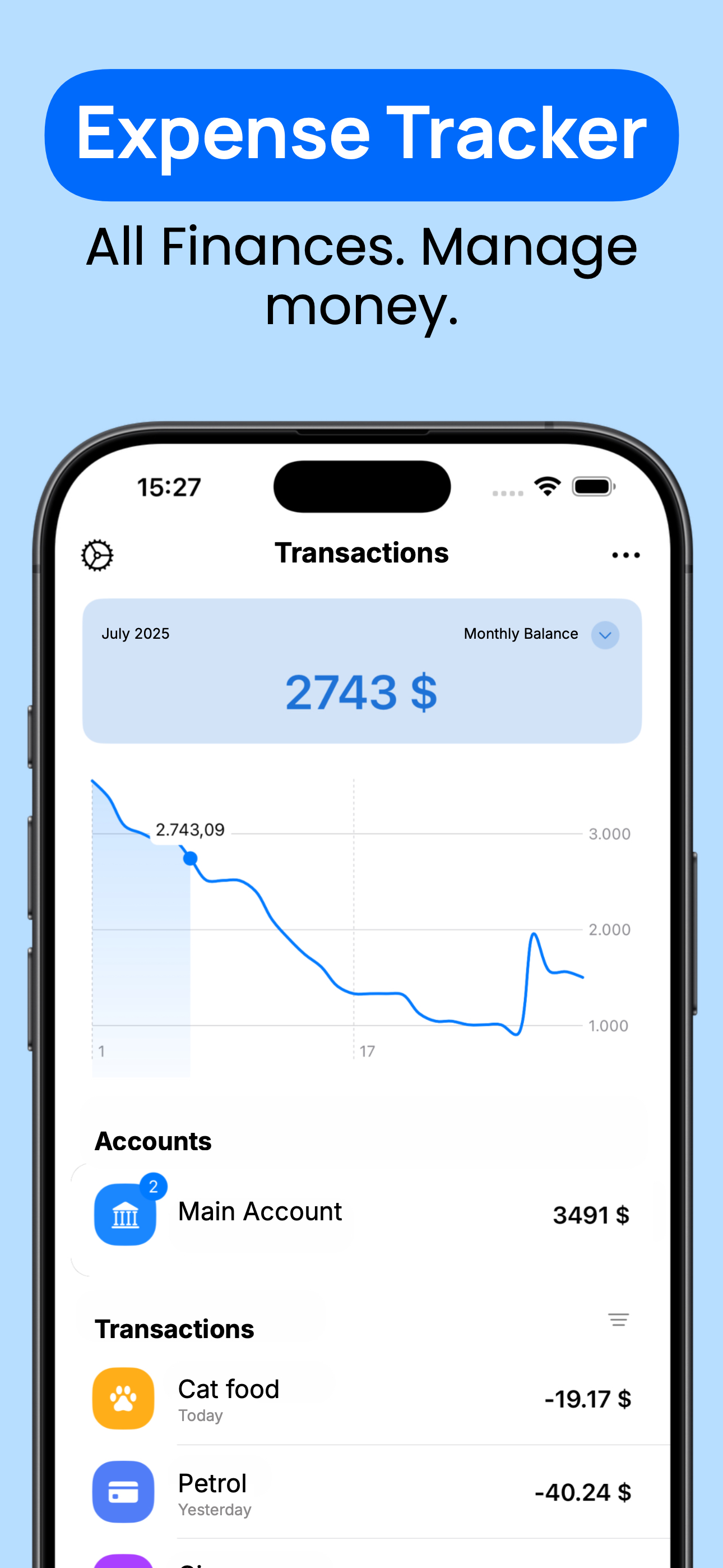 SpendWave Expense tracker App