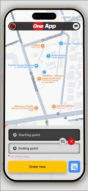 Taxi One App screenshot 4