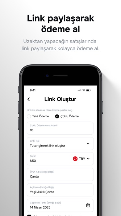 Papara Ticari iPhone screenshot 4 - Business app