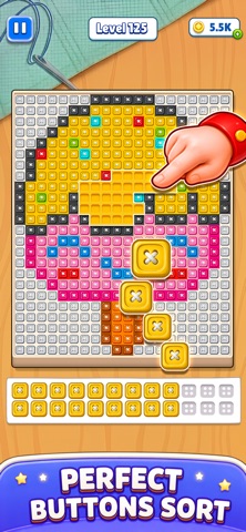 Button Sort: Merge Color Match Screenshot 3 of 5