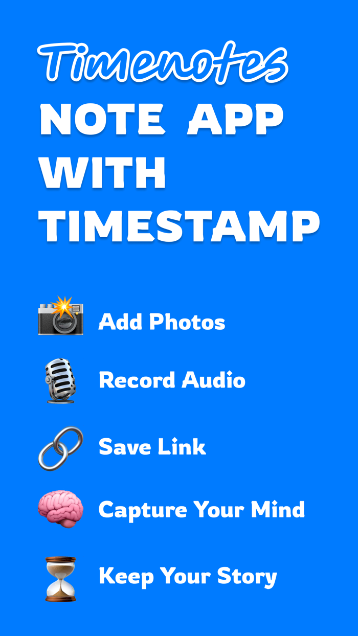 Timenotes Note with Timestamp
