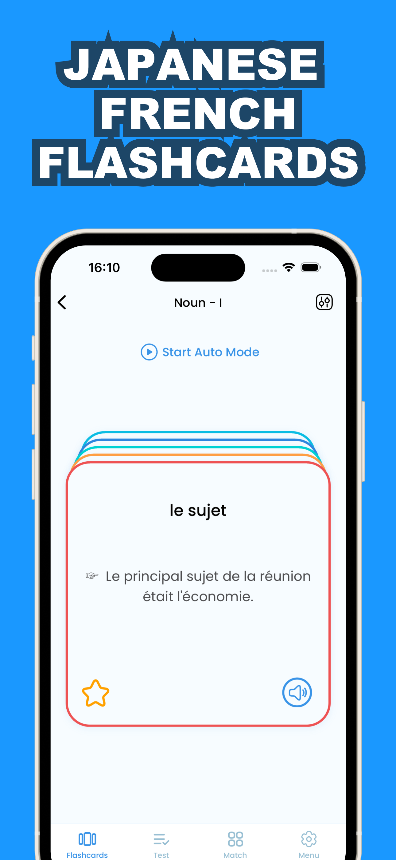 Learn Japanese & French