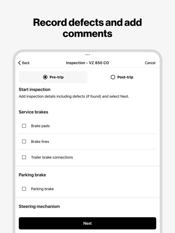 Reveal Driver Plus iPad screenshot 6 - Business app