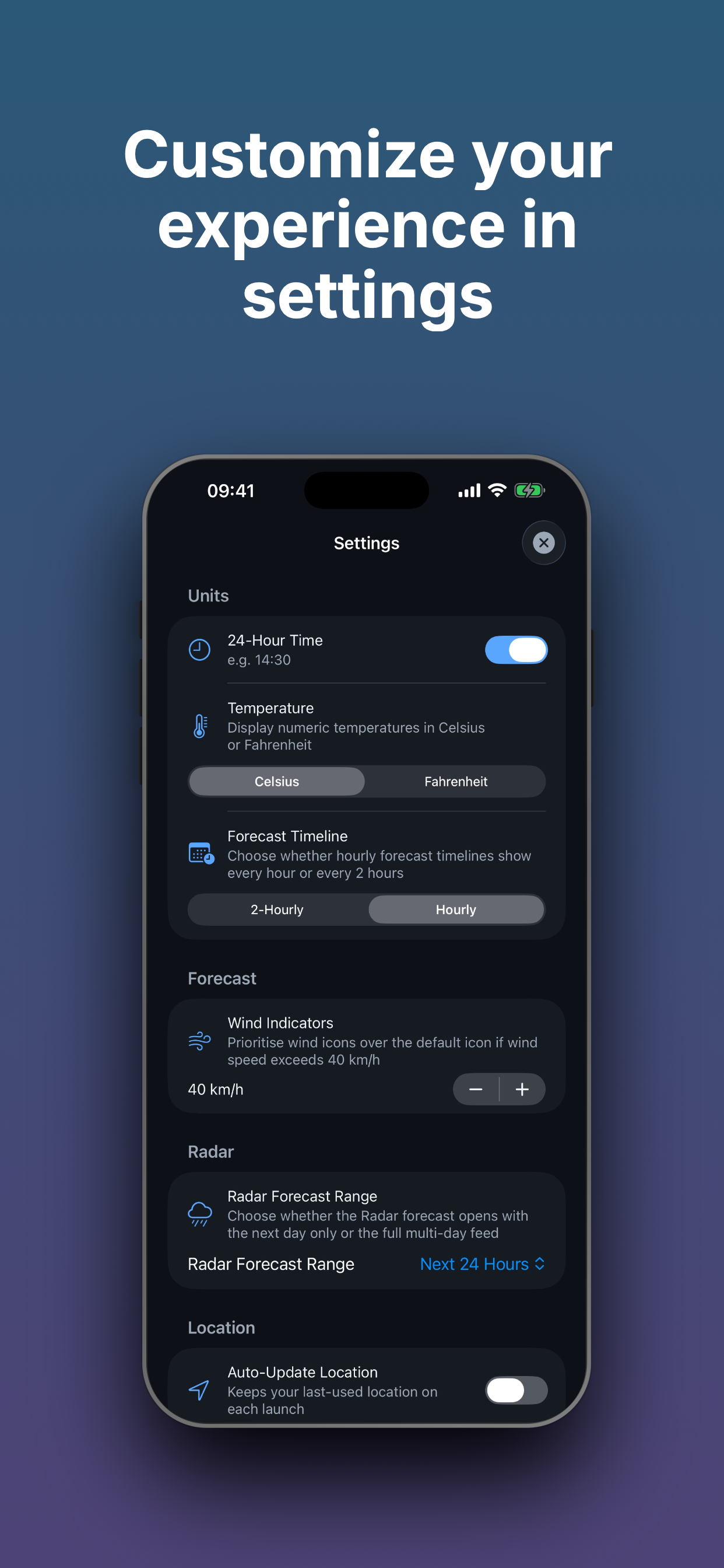 Aimsir Éireann screenshot 6