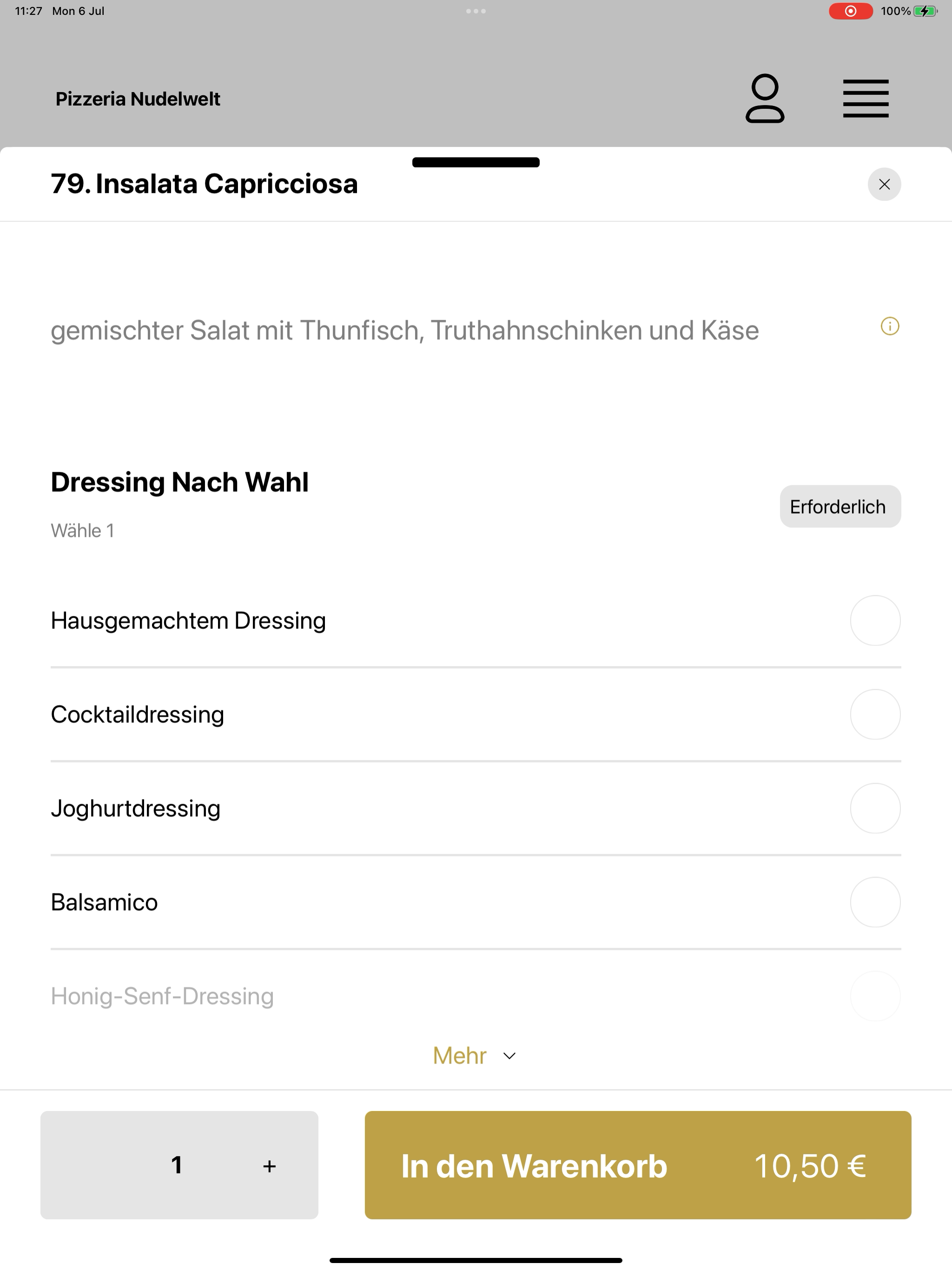 Pizzeria Nudelwelt screenshot 16