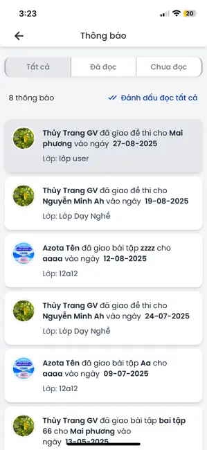 Azota Student iPhone screenshot 6