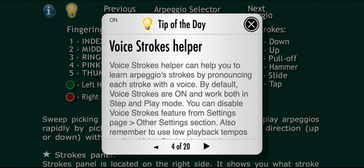Sweep Picking Guitar Arpeggios screenshot 4