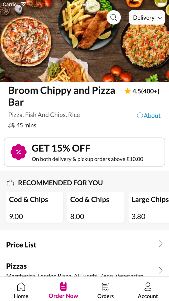 Broom Chippy and Pizza Bar