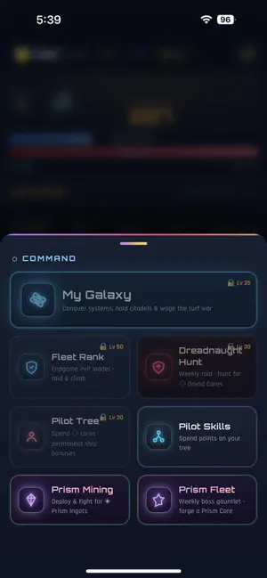 LootFleet: Idle Space RPG screenshot 1