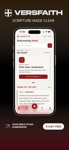 VersFaith - Bible Study Tool Screenshot 1 of 6