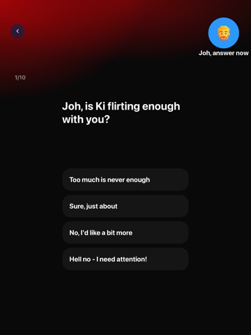 Adult Couple Game: Our Trivia iPad screenshot