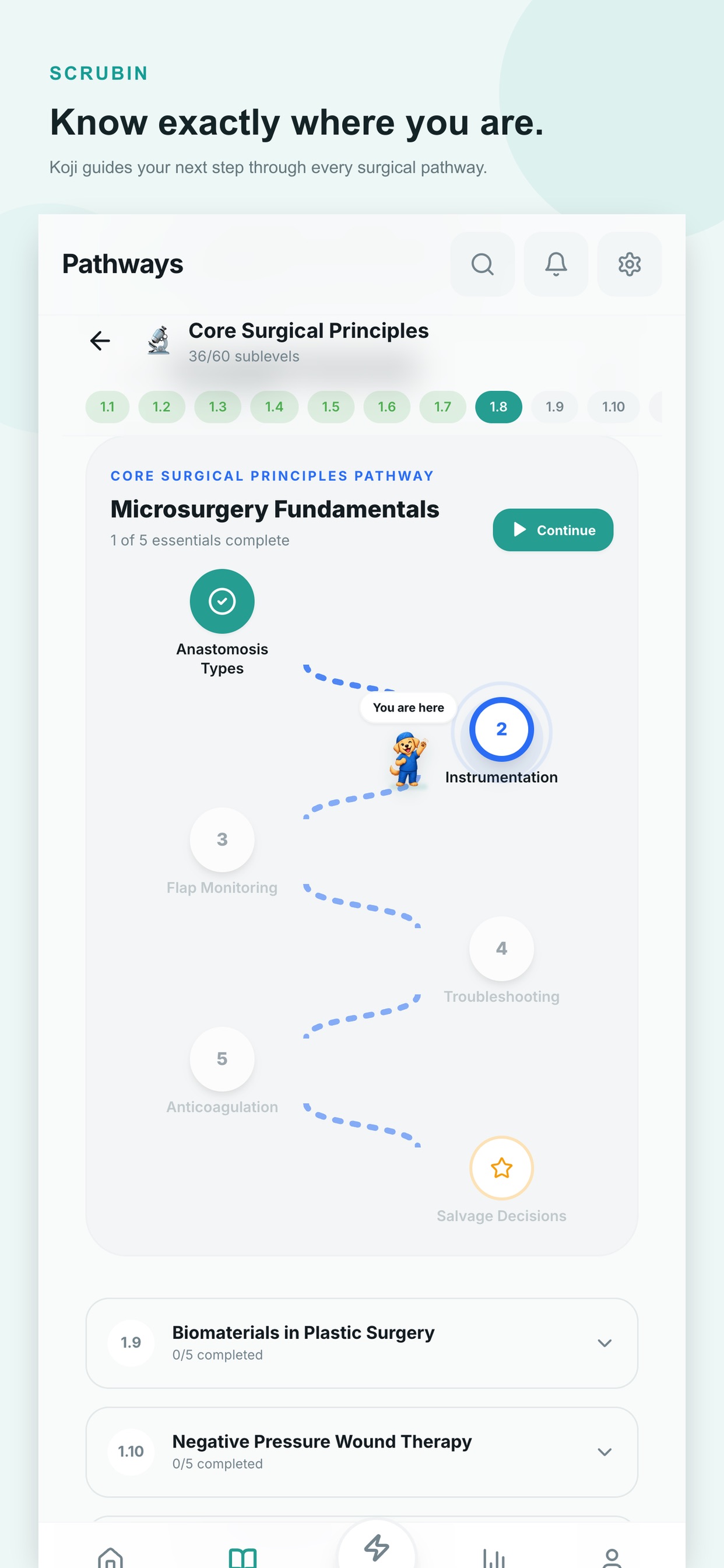 Screenshot 2 of ScrubIN: Surgical Reference