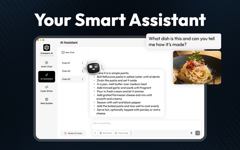 CompareAI: Multi AI Chatbot iPhone screenshot