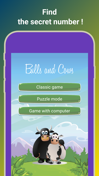 Bulls & Cows - Mastermind Screenshot