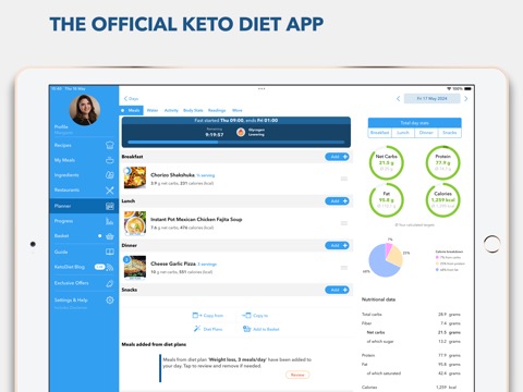 KetoDiet: The #1 Keto Diet Appのおすすめ画像1