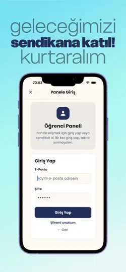 Öğrenci Sendikası iPhone Ekran Görüntüsü 6