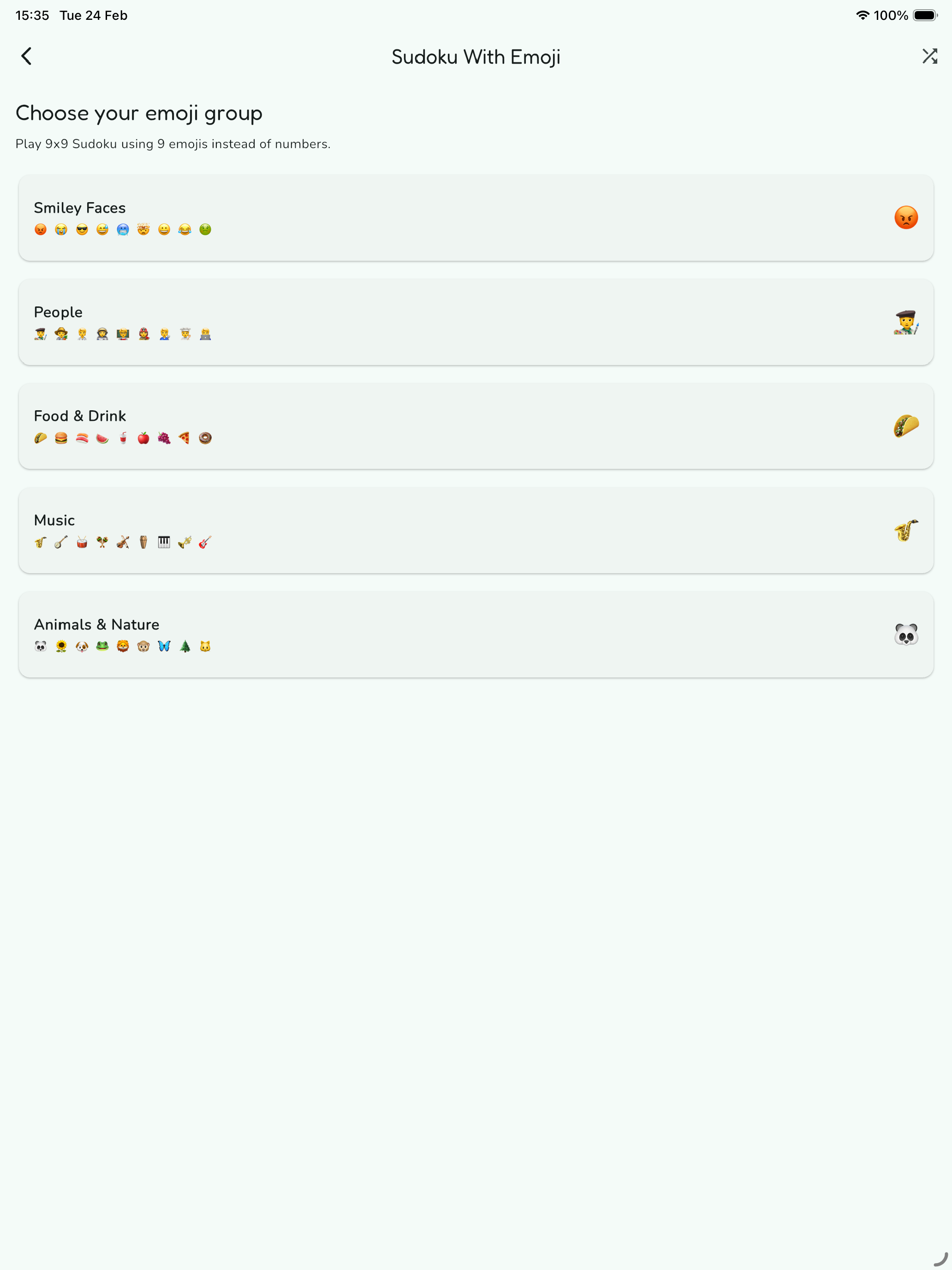 Sudoku With Emoji screenshot 7