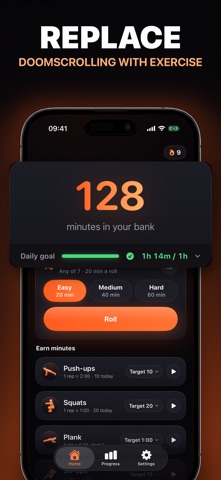 Doomroll: Exercise to Scroll Screenshot 1 of 7