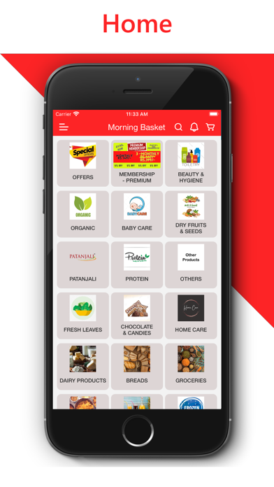 Morning Basket - Home Delivery Screenshot