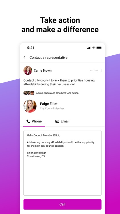 Unified - Activism Made Social screenshot-3