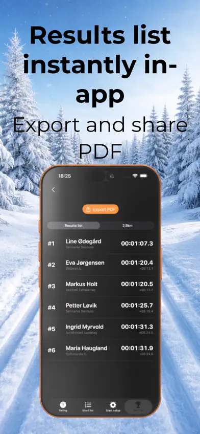SplitX Timing screenshot 5