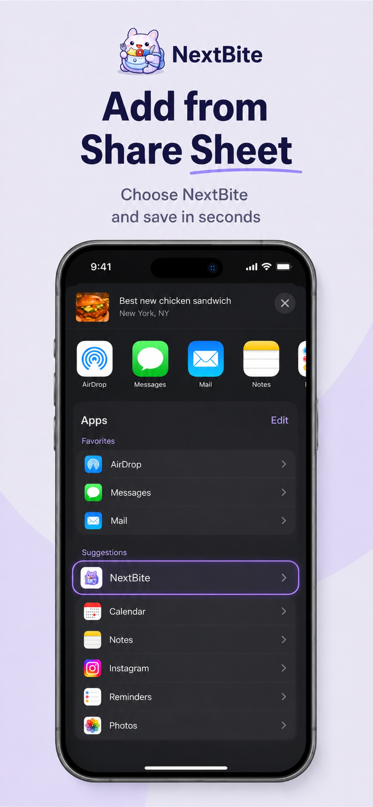 NextBite: Save Food Spots screenshot 3