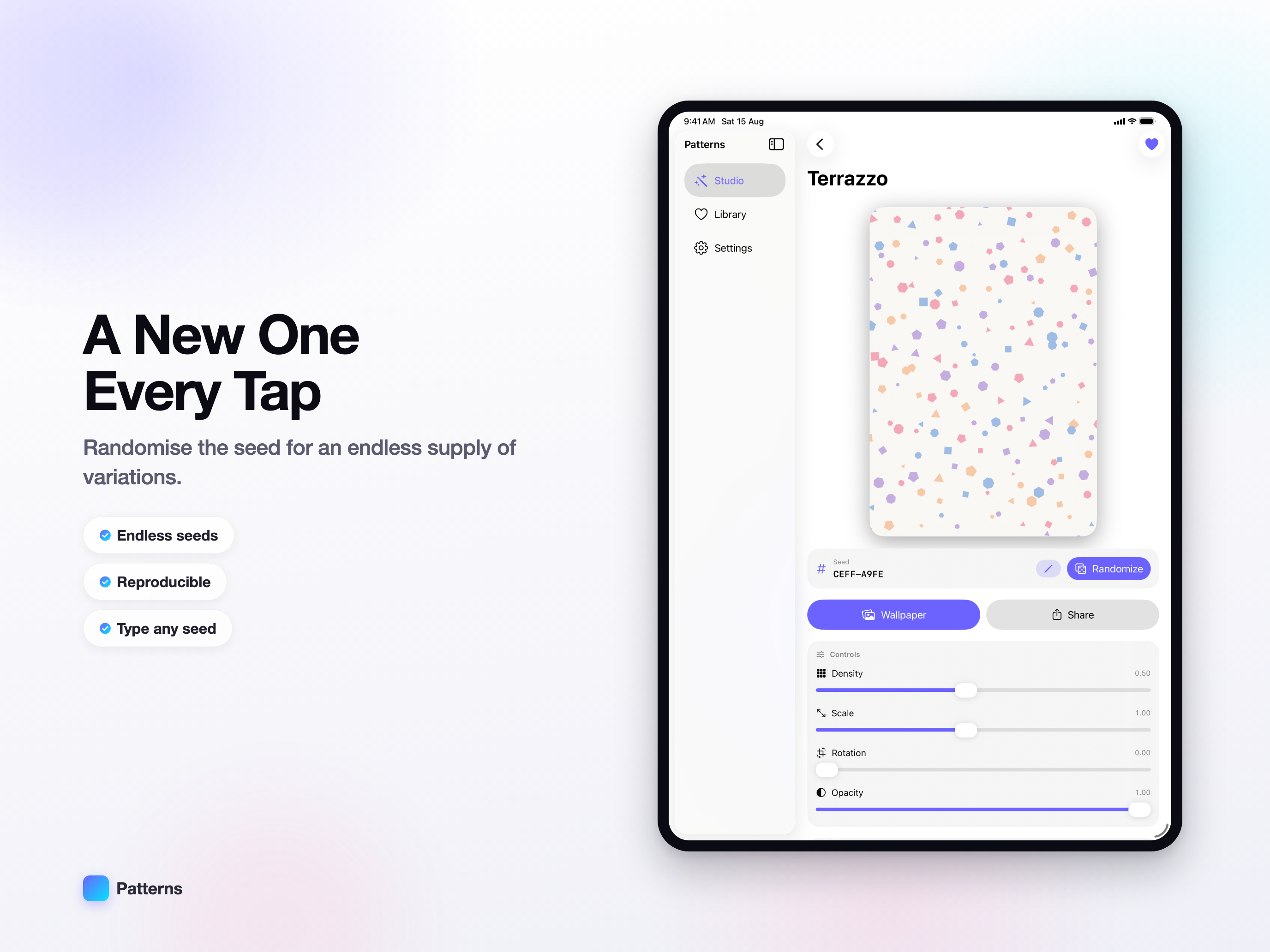 Patterns: Create Wallpapers screenshot 14