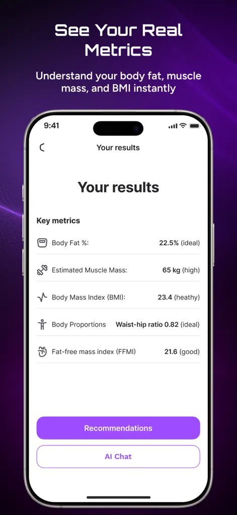 Bodymetria: AI Body Scan - Health & Fitness App | MWM