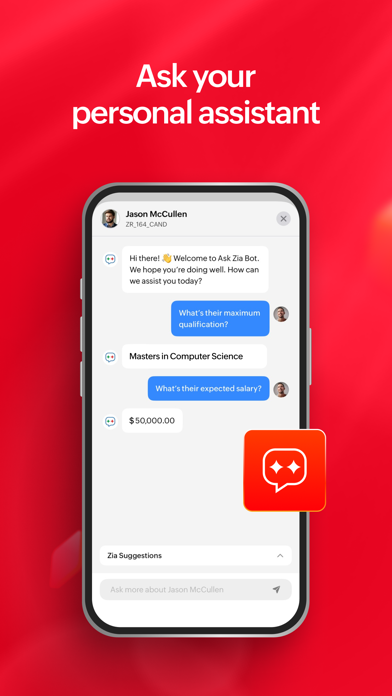 Screenshot #3 pour Zoho Recruit - Hire with AI