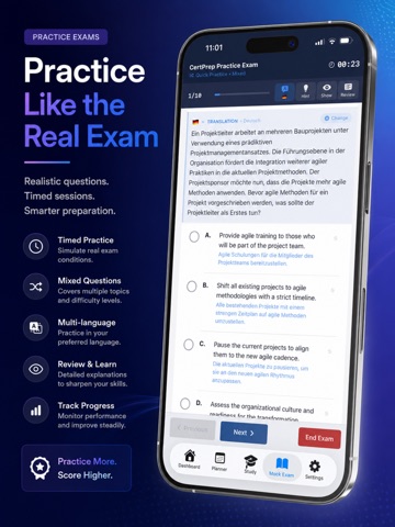 CertPrep: Exam Prep & Tests iPad screenshot