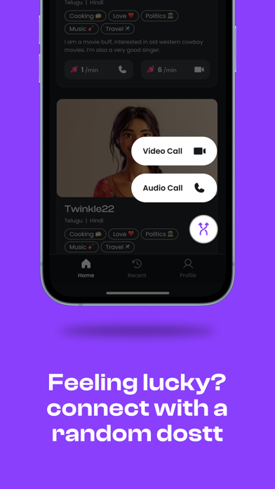 Dostt App: Talk & Feel Better Screenshot