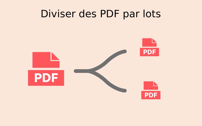 Screenshot #1 pour PDF Split Plus