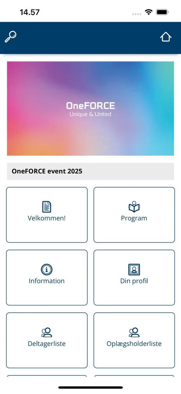 Screenshot #1 pour FORCE Events