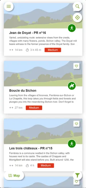 Randos & VTT Vichy Montagne screenshot 3