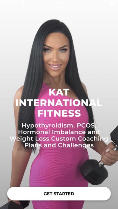 KAT International Fitness Screenshot