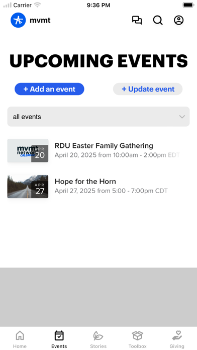 mvmt network iPhone screenshot 2 - Education app