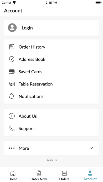 Low cost fast food Screenshot