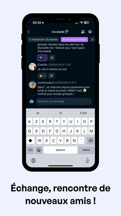 Batchr - Chat & communautés