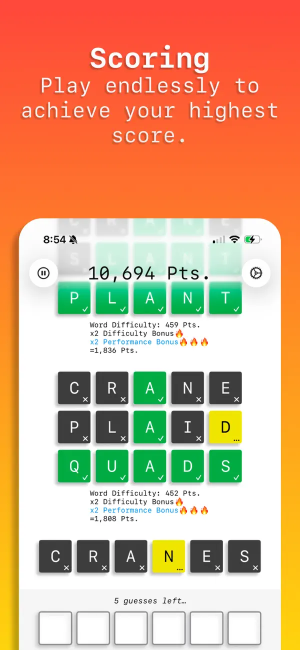 LOSER - A Word Game Screenshot 4