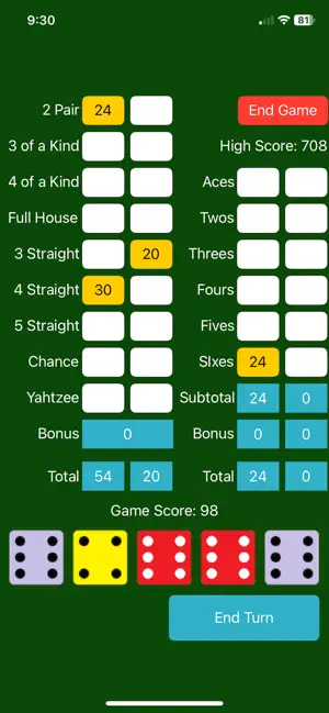 blahtzee screenshot 4