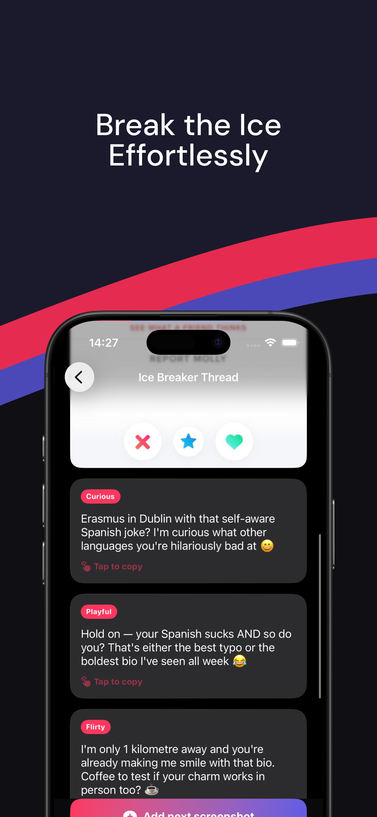 Wingman: AI Rizz App