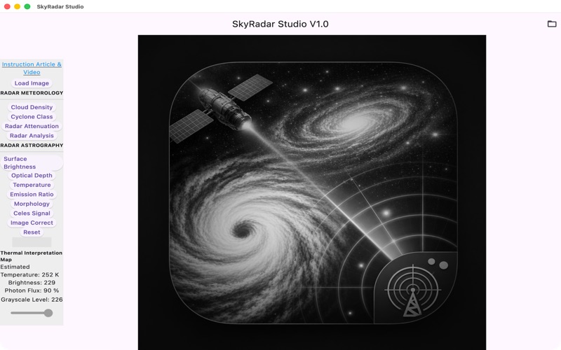 SkyRadar Studio screenshot